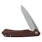 Case Cutlery Knife, Case Dark Brown Anodized Aluminum Kinzua with Spear S35VN Blade 64692 - alternate 1